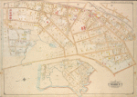 Queens, Vol. 1, Double Page Plate No. 32; Part of Ward 5; Farrockaway; [Map bounded by Central Ave., Crescent Ave., Mc. Neil Ave.; Including Broadway Jarvis Lane, South St.]; Sub Plan; [Map bounded by Jarvis Lane, Oak St.; Including Former Village of Rockaway, Banister Creek]