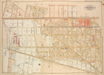 Queens, Vol. 1, Double Page Plate No. 2; Part of Ward Four, Jamaica; [Map bounded by Borough of Brooklyn, Elderst Lane, Drew Ave., Center Ave., Snedeker Ave., Rockaway Plank Road, Dakota Ave., Shaw Ave., Nevada Ave., Montana Ave., Fulton Ave., Benedict Ave., Morris Ave., Atlantic Ave., Flushing Ave., Hopkinton Ave., Walker Ave., Belmont Ave., Woodhaven Ave., Bigelow Ave., Thrall Ave., Cherardi Ave., Canal Ave., Kimball Ave., Broadway, Grafton Ave., Beaufort Ave., Chichester Ave., Belmont Ave., Pitkin Ave., Glenmore Ave., Old South Road; Including South St., 8th St., 3rd St., 4th St., Ferry St., Canal St., S. 3rd St., S. 2nd St., Weymouth St., Halifax St., Spruce St., Digby St., West St., Shoew and Leather St., Water St., Bengal St., Togo St., Fundy St., Emerald St., Ruby St., Fundy St.; Including Pitkin PL., Park PL., Clinton PL., Bigelow PL., Thrall PL., Lutheran PL., Oyama PL.]