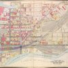 Queens, Vol. 2, Doble Page Plate No. 1; Part of Long Island City Ward One (Part of Old Ward 1); [Map bounded by Divison St., Vernon Ave., 12th St., Ely Ave., Homson Ave., Jackson Ave., Nott Ave., Creek Ave., Dutch Kill Creek, Newtown Creek; Including Front St., River St., Pier St., Dock St., Pidgeon St., Flushing St., Borden Ave., 3rd St., 4th St., 5th St., 6th St., 7th St., 8th St., 9th St., 10th St., 11th St.]; Sub Plan; [Map bounded by Pier St., River St.; Including Front St., Newtown Creek]