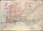 Queens, Vol. 2, Doble Page Plate No. 1; Part of Long Island City Ward One (Part of Old Ward 1); [Map bounded by Divison St., Vernon Ave., 12th St., Ely Ave., Homson Ave., Jackson Ave., Nott Ave., Creek Ave., Dutch Kill Creek, Newtown Creek; Including Front St., River St., Pier St., Dock St., Pidgeon St., Flushing St., Borden Ave., 3rd St., 4th St., 5th St., 6th St., 7th St., 8th St., 9th St., 10th St., 11th St.]; Sub Plan; [Map bounded by Pier St., River St.; Including Front St., Newtown Creek]