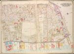 Queens, Vol. 2, Double Page Plate No. 2; Part of Long Island City Ward one (Part of Old Wards 1 and 3); [Map bounded by Prospect St., Harris Ave., Hunter Ave., Jackson Ave., 12th St., Division St., West Ave., 13th St., 14th St., Englis St., Bodine St.; Including Wallach St., Queens Bough Bridge, Babbett St., Harsell St., Worth St., Noble St., Judson St., Freeman Ave., Webster Ave.]