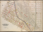 Queens, Vol. 2, Double Page Plate No. 3; Part of Long Island City Ward One (Part of Old Wards 2, 3 and 4); [Map bounded by Washington Ae., Pomeroy St. (8th Ave.), Jackson Ave., Skillman Ave., Van Pelt St., Nott Ave.; Including Thomson Ave., Purves St., Harris Ave., Hunter Ave., Prospect St., Radde St.]
