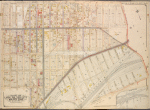 Queens, Vol. 2, Double Page Plate No. 6; Part of Long Island City Ward One (Part of Wards 2 and 4); [Map bounded by Jamaica Ave., North Wood Side, Middleburg Ave., Laurel Hill Ave., Madden St., Van Buren St., Lowery St., Bragaw St.; Including Harold Ave., Jackson Ave., Minth Ave., Pomeroy St., Washington Ave., 4th Ave. (Rapelje Ave.)]; Sub Plan; [Map bounded by Van Pelt St., Harold Ave.; Including Bragaw St., Lowery St., Van Buren St.]