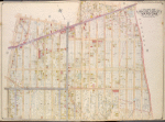 Queens, Vol. 2, Double Page Plate No. 9; Part of Long Island City Ward One (Part of Old Wards 4 and 5); [Map bounded by Woolsey Ave., Albert St., Potter Ave.; Including Old Bowery Bay Road, Jamaica Ave., Debevoise Ave.]