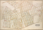 Queens, Vol. 2, Double Page Plate No. 17; Part of Ward Two Elmhurst; [Map bounded by Jackson Ave., 12th St., 13th St., 14th St., 15th St., 16th St., 17th St., 18th St., 19th St., 20th St., 21st St., 22nd Sr., 23rd St., 24th St., 25th St., 26th St., 27th St.; Including Trains Meadow Road, Polk Ave., Baxter Ave. (Astoria and Flushing Turnpike), Woodside Ave., 9th St., Kelly Ave., 10th St., 11th St.]