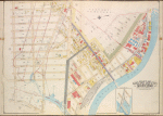 Queens, Vol. 2, Double Page Plate No. 4; Part of Long Island City Ward One (Part of Old Wards 1 & 2 ) Sub Plan; [Map bounded by Water St., Marsh St., Proposed Canal]; Part of Long Island City Ward One (Part of Old Wards 1 & 2 ) [Map bounded by Nott Ave., Anable Ave., Hunters Point Ave., Borden Ave., Bradley Ave., Green Point Ave., Review Ave., Newtown Creek, Star Ave.; Including Vanpelt St., Hulst St., Honeywell St., Moore St., Rawson St., Hill St., Vandam St., Gale St., School St., Mount St., Manley St., Orton St., Pearsall St., Young St., Gilbert St., Beaver St., Marsh St., Water St., Howard St., Spring St., Preston St., Pine St., Van Mater St., Thomas St., Dufyea St.]