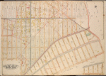 Queens, Vol. 2, Double Page Plate No. 6; Part of Long Island City Ward One (Part of Old Wards Two and Four); [Map bounded by Jamaica Ave., Old Bowery Bay Road, Woodside Ave., Middleburg Ave., Van Buren St., Lowery St.; Including Bragaw St., Harold St., Jackson Ave., Pomeroy St., Washington Ave., Rapelje Ave.]; Sub Plan; [Map bounded by Van Pelt St., Harold St., Bragaw St.; Including Lowery St., Van Buren St., Middleburg Ave.]