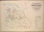 Index map to Vol. 3; Atlas of the Borough of Queens Third Ward city of New York. Published by E. Belcher Hyde; 97 Liberty St., Brooklyn Borough. 1904.