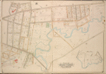 Queens, Vol. 3, Double Page Plate No. 6; Part of ward Three Sub Plan; [Map bounded by Flushing Creek; Including Fowler St., Willow St., Lawrence St.]; Part of ward Three Flushing. [Map bounded by Bradford Ave., Sanford Ave., Maple Ave., Prospect Ave., Jaggar Ave., Jamaica Ave., Colden Ave., Hillside Ave., Remsen Ave., Mhl Road, McDonald Ave.; Including Monroe St., Union St., Division St., King St., Charles St., James St., High St., Bank St., Fowler St., Franklyn Pl. Willow St., Cherry St., Summit St., Lawrence St., Geranium St., Holly St., Juniper St., Kalmia St., Larch St., Mulberry St.]