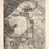 Carceri d'invenzione. [Title Plate]