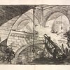 The arch with a shell ornament