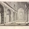 Veduta interna della Basilica di S. Pietro in Vaticano.