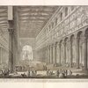 Spaccato interno della Basilica di S. Paolo fuori delle Mura.