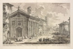 Veduta del Tempio della Fortuna virile. Oggi S. Maria Egizziaca delgi Armeni.