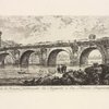 Ponte di Rimino fabbricato da Augusto e da Tiberio Imperatori.