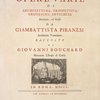 Opera Varie [1750]. [Title page vignette]