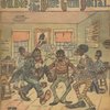 A Duel Follows Trouble in the Blue Gum Social: "Dat coon's gotter 'pologize fer castin' remarks on ma feet" (from the Baltimore American Sunday)