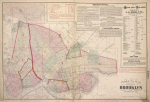 Index to map of the city of Brooklyn and East New York. [Front]