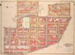 Brooklyn, Vol. 1, Double Page Plate No. 3; Part of Wards 4 & 5, Section 1; [Map bounded by Prince St., Johnson St., Bridge St., Fulton St.; Including  High St., Jay St., Concord St.]; Sub Plan; [Map bounded by Concord St., Navy St., Pork Ave., Hudson Ave.; Including  Prince St., Johnson St., Fleet PL., Tillary St.]