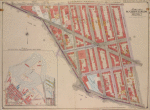 Brooklyn, Vol. 2, Double Page Plate No. 2; Part of Wards 11 & 20, Section 7; [Map bounded by Dekalb Ave., Southoxford St., Atlantic Ave.; Including  Flatbush Ave., Fulton St.]; Plan of United States Navy Yard and Wall About Basin. [Map bounded by East River, Washington Ave., Flushing Ave.; Including  Navy St., York St., Little St.]