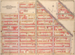 Brooklyn, Vol. 2, Double Page Plate No. 16; Part of Wards 21, 23 & 25, Section 6; [Map bounded by Vernon Ave., Broadway, Patchen Ave.; Including  Lexington Ave., Sumner Ave., Hart St., Lewis Ave.]; Sub Plan; [Map bounded by Broadway, Vernon Ave., Lewis Ave.; Including  Stockton St., Myrtle Ave.]