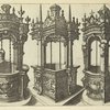 Three examples of ornate wells