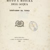 Del moto e misura dell'acqua