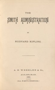 The Smith Administration