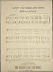 I love you more and more