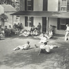 Group Theatre sitting outdoors, Brookfield Center, N.Y.