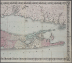 Map of Long Island and the southern part of Connecticut.