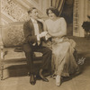 Unidentified actor and Julian Eltinge in the stage production The Fascinating Widow.