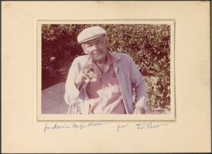 Photograph of T. S. Eliot