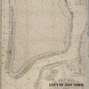 New map of that part of the city of New York south from 20th Street on the Hudson & 35th Street on the East River : showing the position of Greenwich, Washington and West Streets on the Hudson River, and Pearl, Water, Front, Cherry & Tompkins Sts. on the East River : also the Brooklyn shore from Bobine House to Red Hook Point : also the high & low water  mark as developed from the original city grants : the ordinance lines of 1795, 1796 & 1808 and the lawful boundary of the city