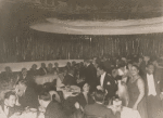 Scene in Bricktop's, Paris, 1932. Ada "Bricktop" Smith standing at right.