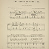 The songs of long ago
