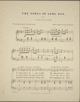 The songs of long ago