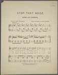 Stop that noise