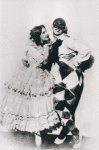 Vaslav Nijinsky and Lydia Lopokova in "Le Carnaval"