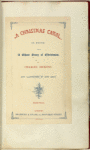 A Christmas carol, in prose