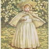 Baby in white.