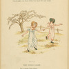 Girls playing in meadow.