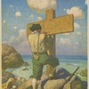"--and making it into a great cross, I set it up on the shore where I first landed"
