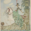 Princess Minon-Minette rides out into the world to find Prince Souci.