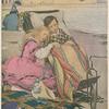 Paul Dombey and Florence on the beach at Brighton.