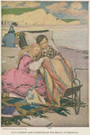 Paul Dombey and Florence on the beach at Brighton.