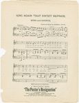 Sing again that sweet refrain