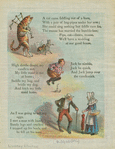 A cat came fiddling out of a barn ; Jack be nimble ; Bandy legs