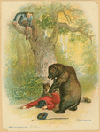 [The bear and the two travelers]