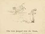 The cow jumped over the moon.